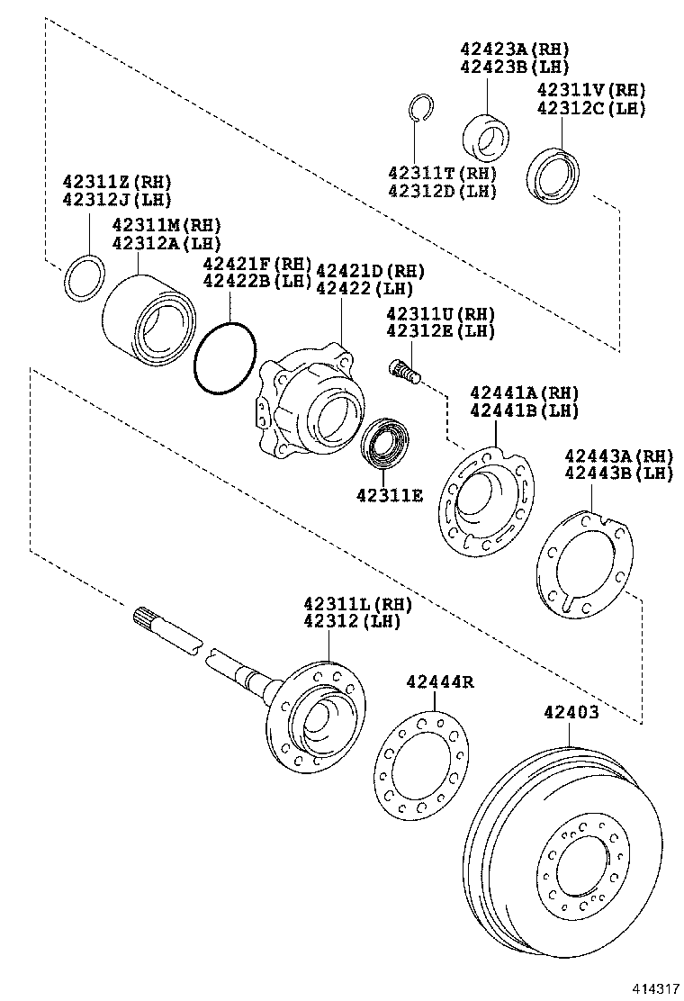 TOYOTA 9094202081 - Bullone ruota autozon.pro