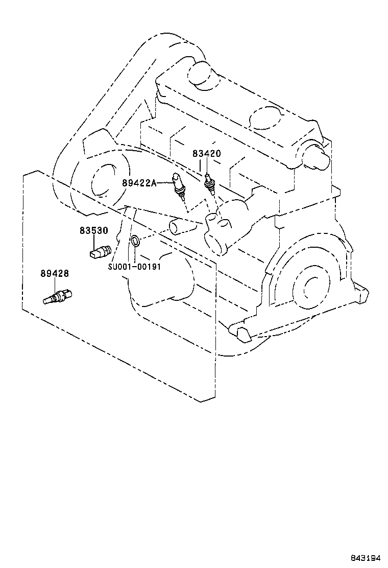 CITROËN/PEUGEOT 8942202020 - Sensore, Temperatura refrigerante autozon.pro