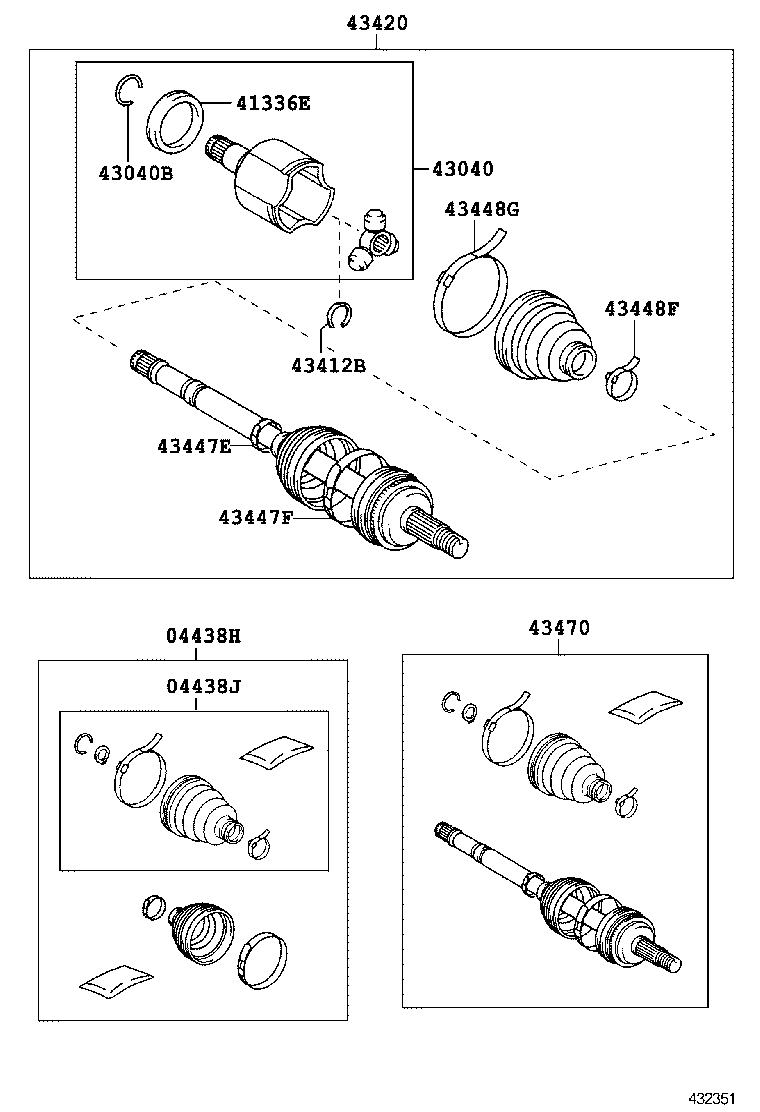 Berliet 04428-02410 - Cuffia, Semiasse autozon.pro