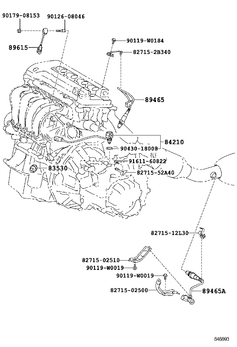 LEXUS 89465-02140 - Sonda lambda autozon.pro