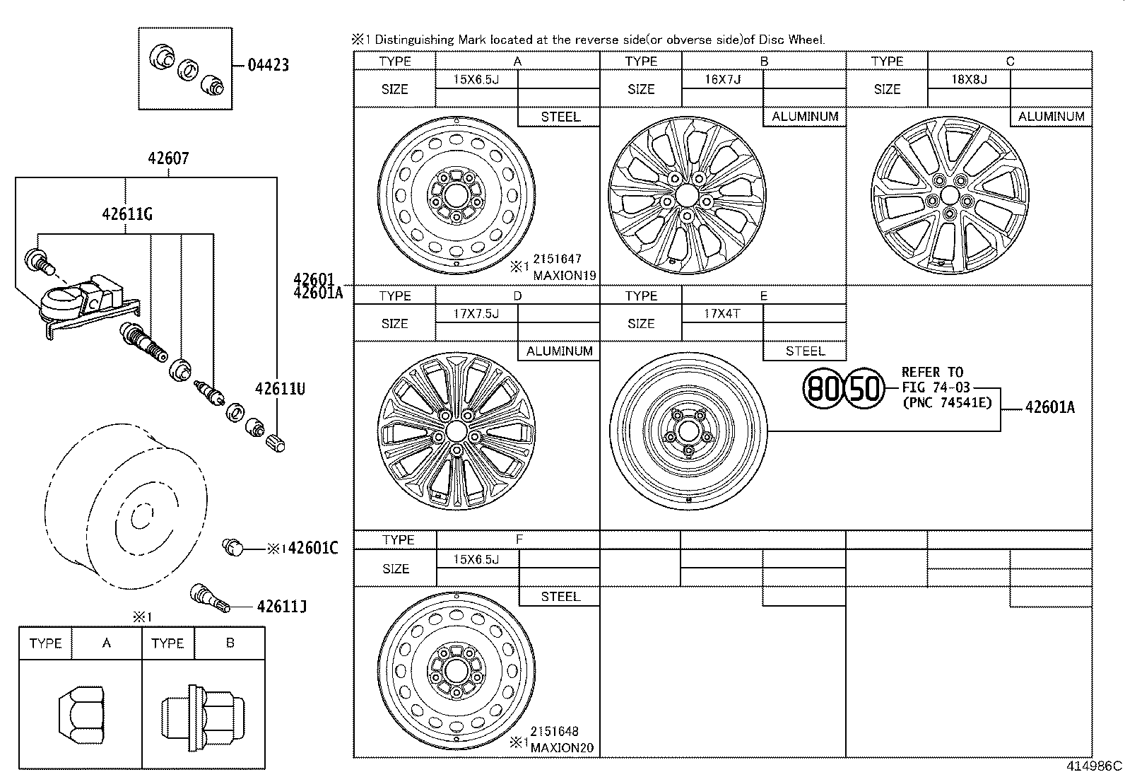 Subaru 42607-02070 - Sensore ruota, Press. gonf. pneumatici-Sistema controllo autozon.pro