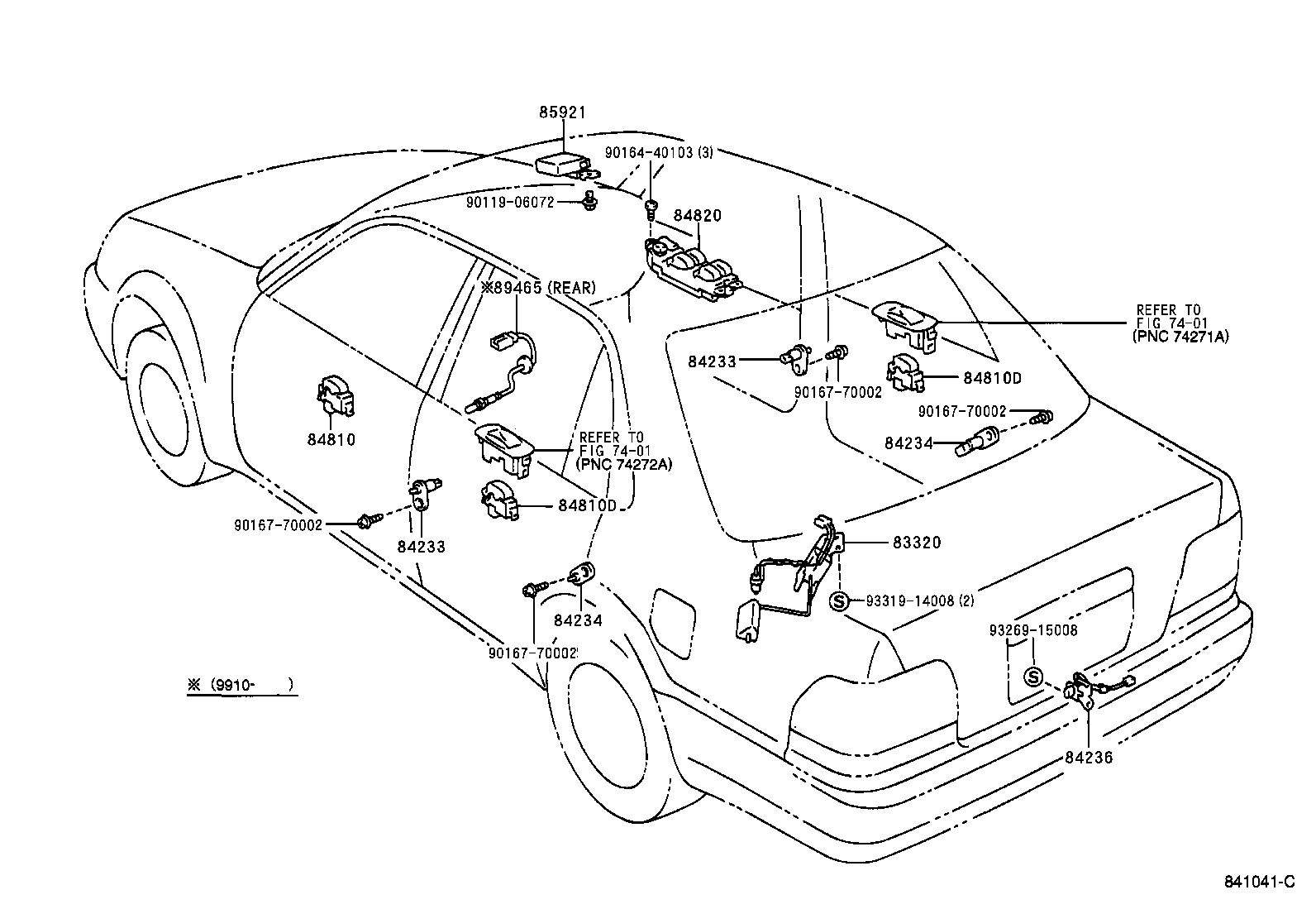 LEXUS 89465-02040 - Sonda lambda autozon.pro