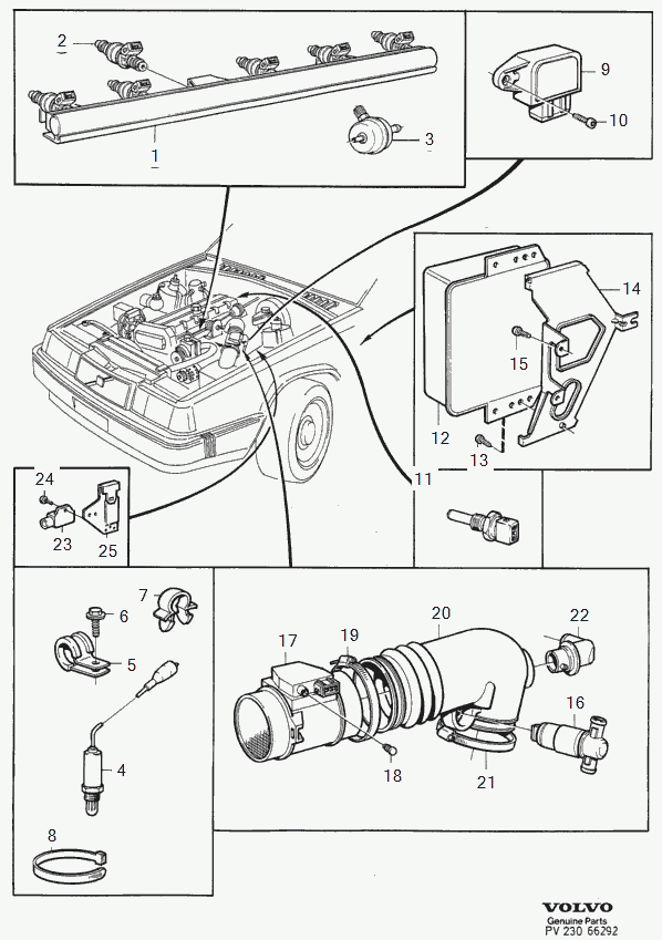 Volvo 9125581 - Sonda lambda autozon.pro