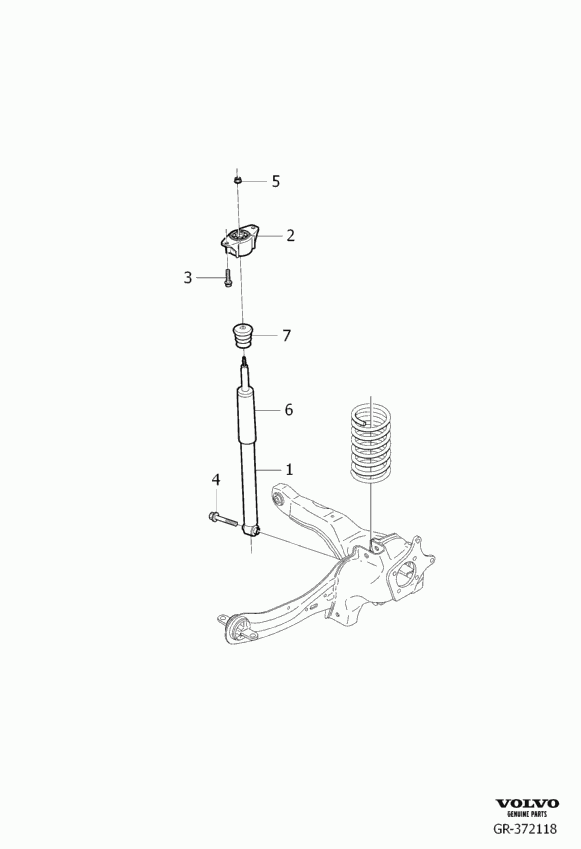 Volvo 999260 - Kit riparazione, Sospensione ruota autozon.pro