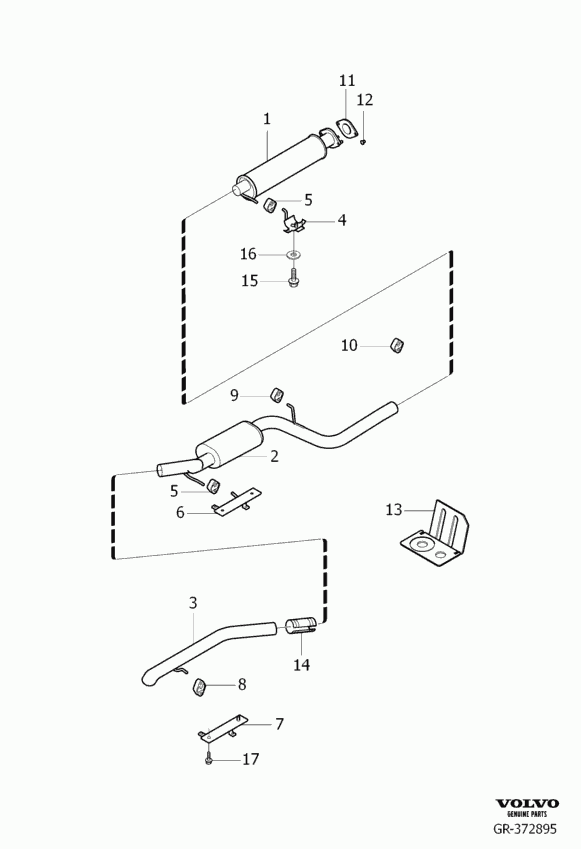 FORD 30676823 - Supporto, Silenziatore autozon.pro