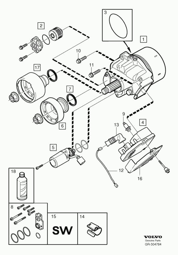 Volvo 30759668 - Pressure sensor autozon.pro