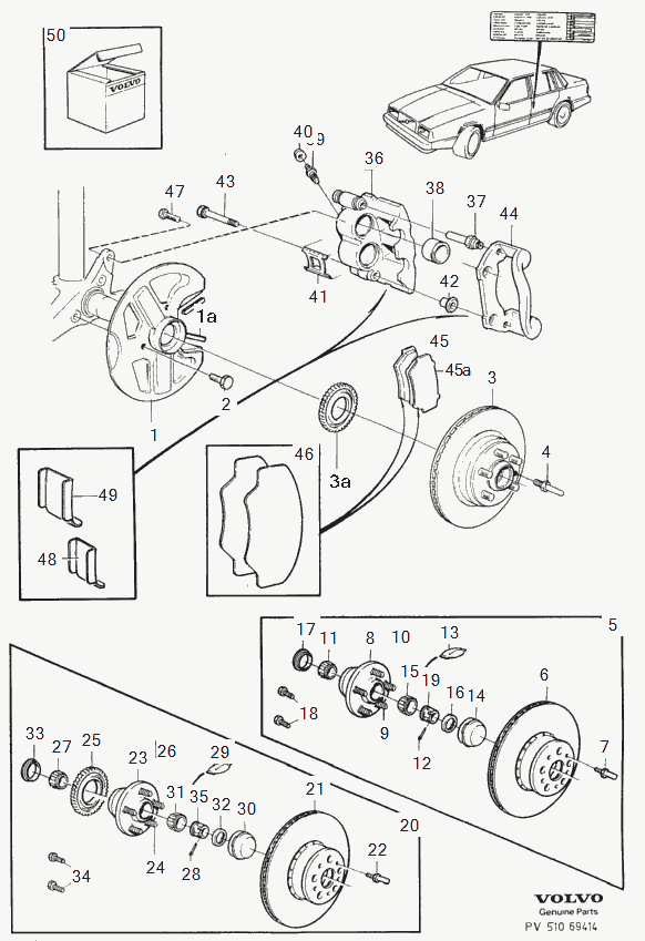 Volvo 907862 - Kit cuscinetto ruota autozon.pro