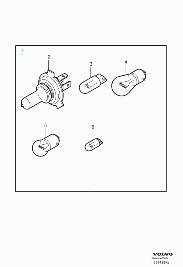 Volvo 989829 - Lampadina, Luce guida diurna autozon.pro