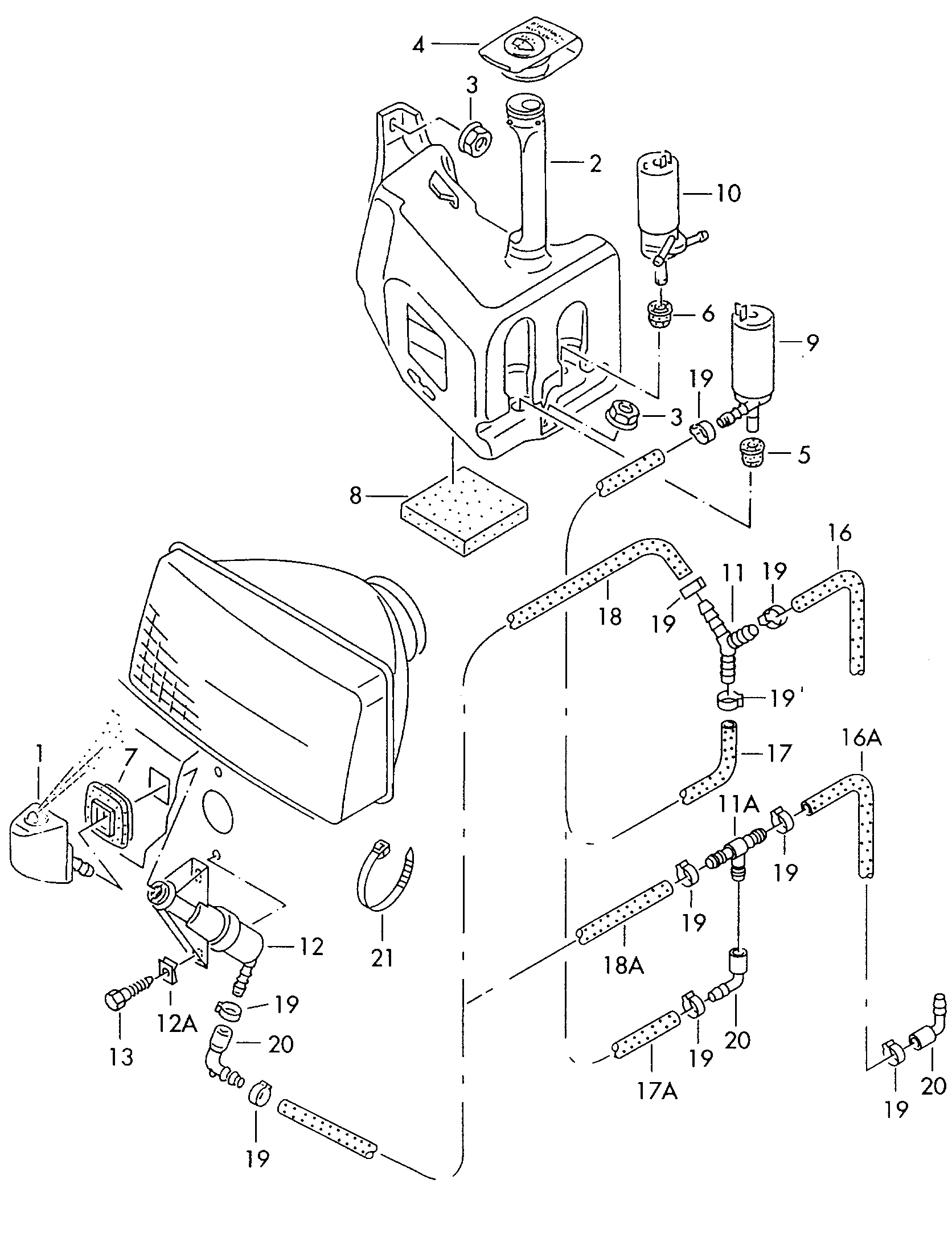 Seat 1J0 973 722 - Cappuccio / Spina autozon.pro