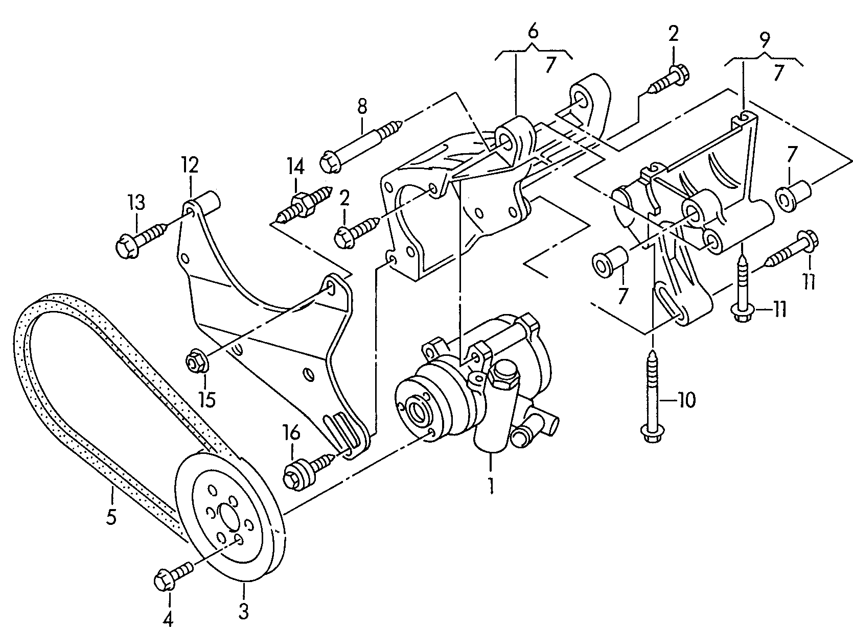 AUDI 028 145 271 K - Cinghia trapezoidale autozon.pro