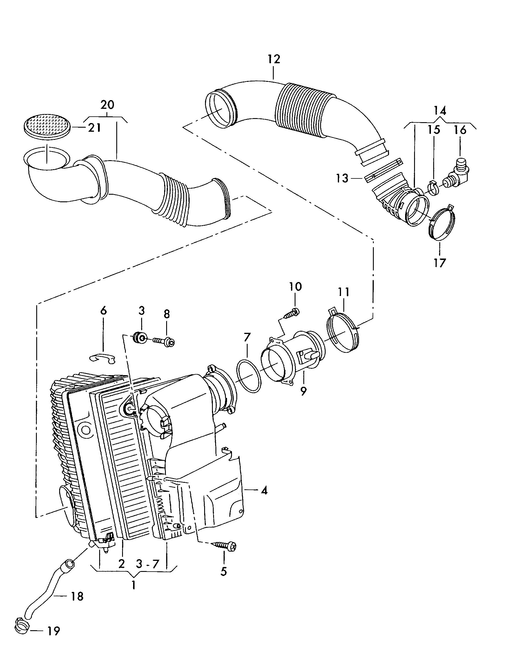 VAG N  90964301 - Guarnizione, Collettore aspirazione autozon.pro