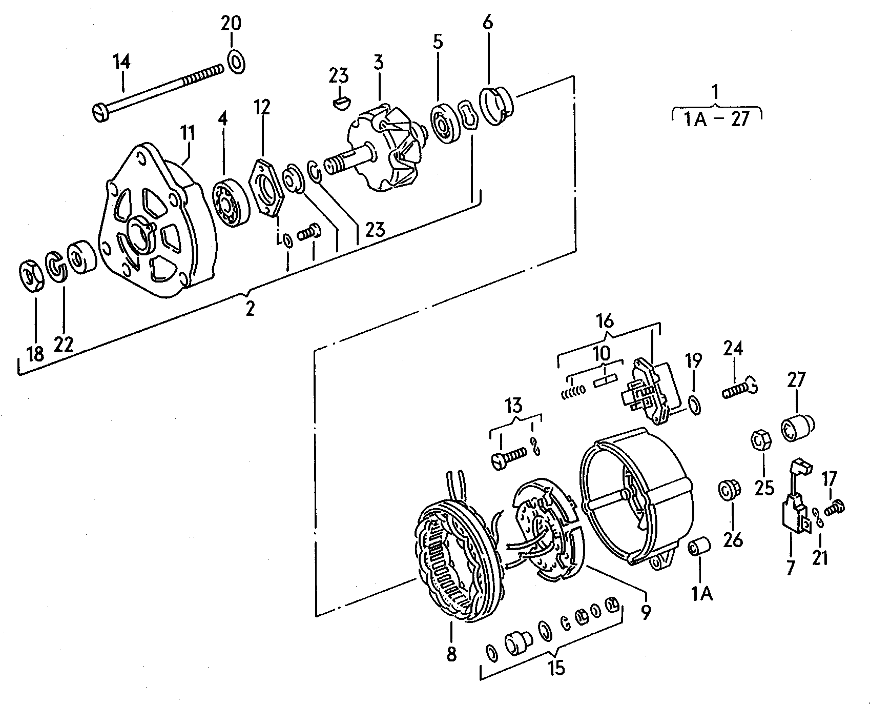 VAG 054 903 221 A - Cuscinetto di guida, Frizione autozon.pro