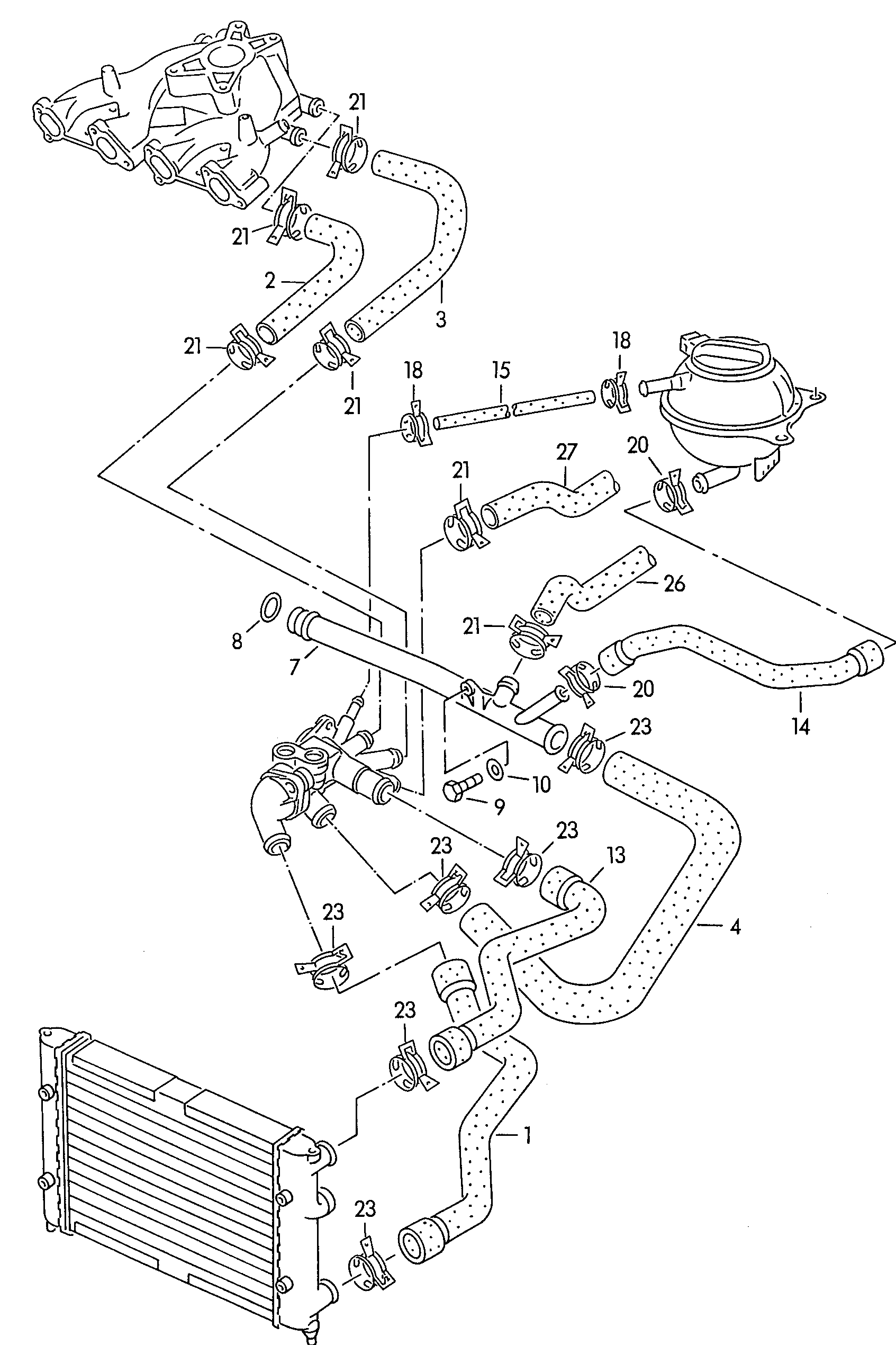 VAG N  90519701 - Kit guarnizioni, Radiatore olio autozon.pro