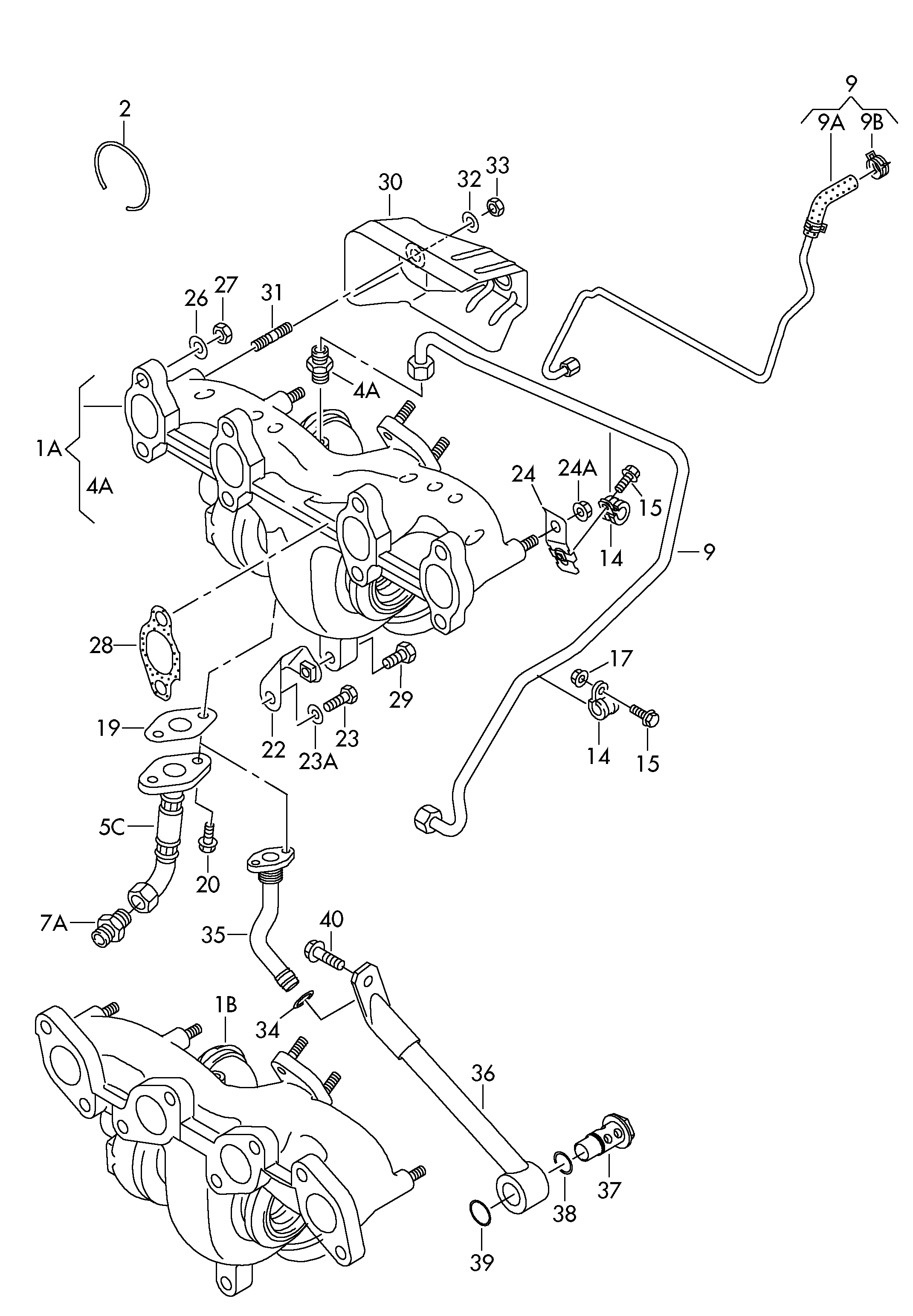 VAG 03G253010A* - Turbocompressore, Sovralimentazione autozon.pro