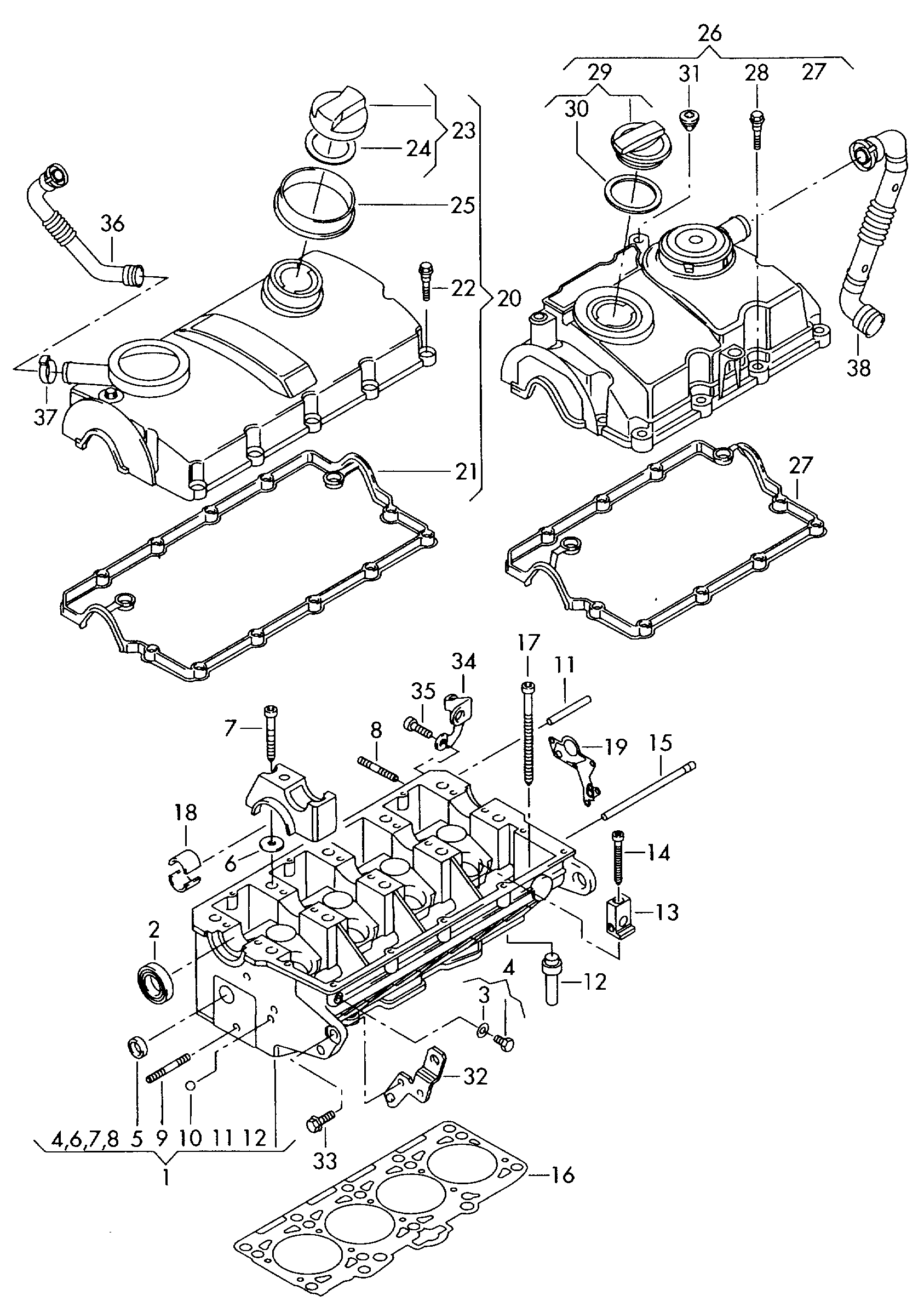 Skoda N 909 055 02 - Kit cinghie dentate autozon.pro