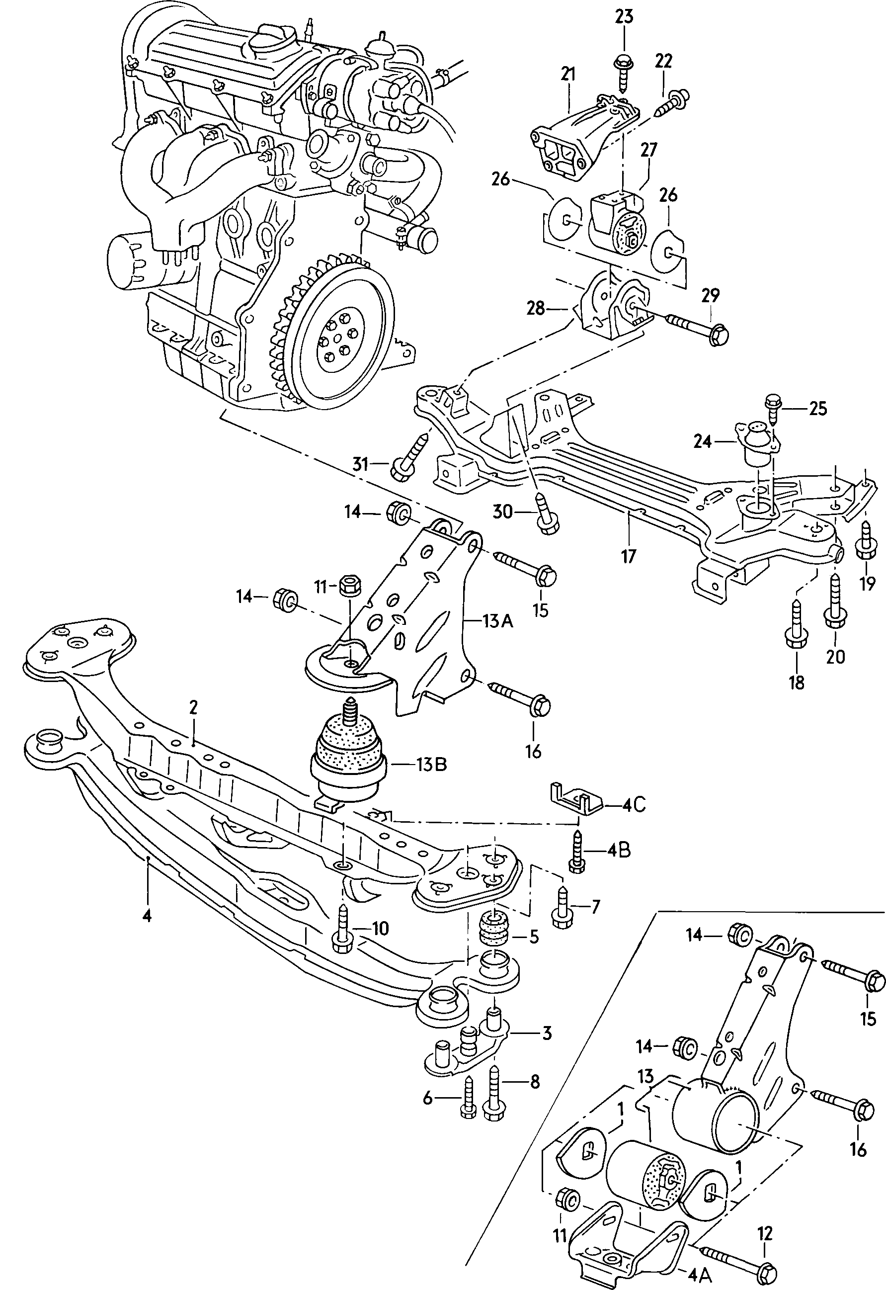 AUDI N 902 264 04 - Dado autozon.pro