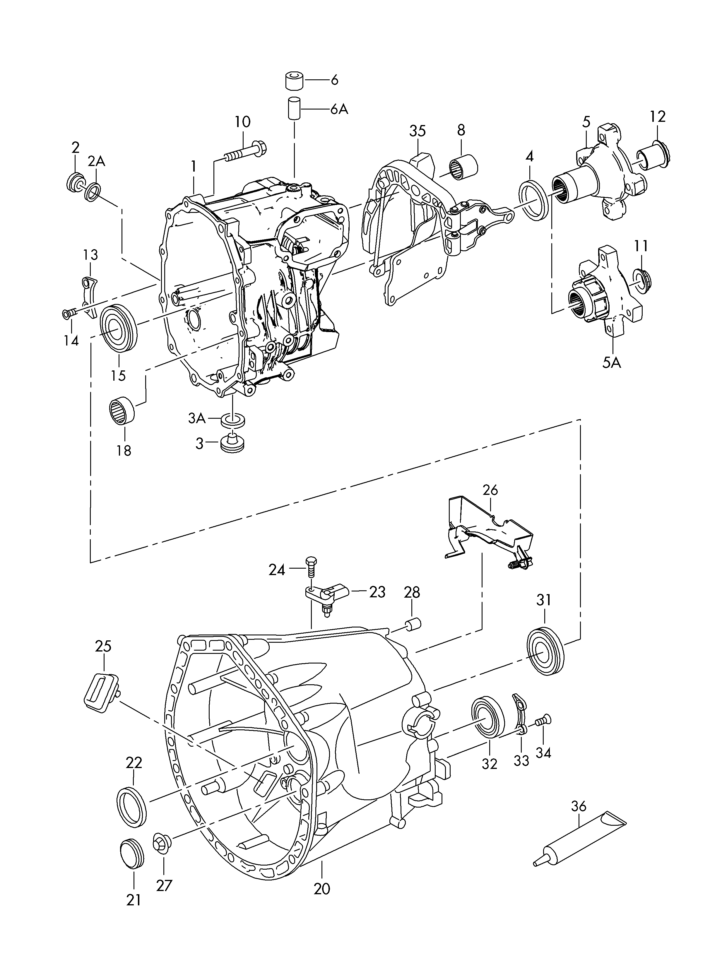 VAG 0B7409189 - Paraolio, Cambio automatico autozon.pro