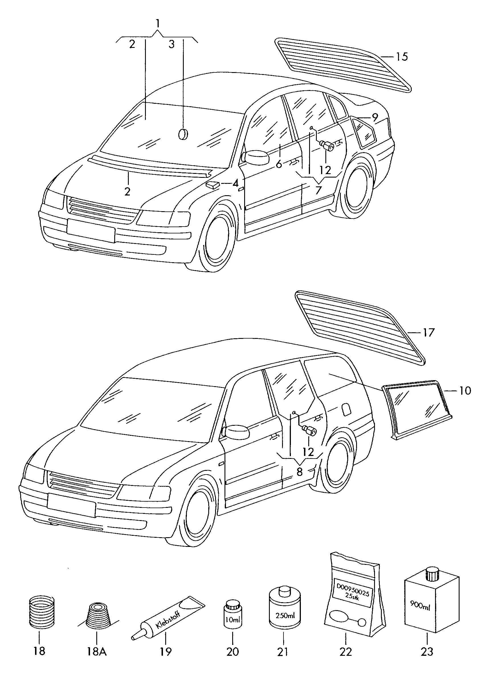 VW 3B9845051E - Lunotto posteriore autozon.pro