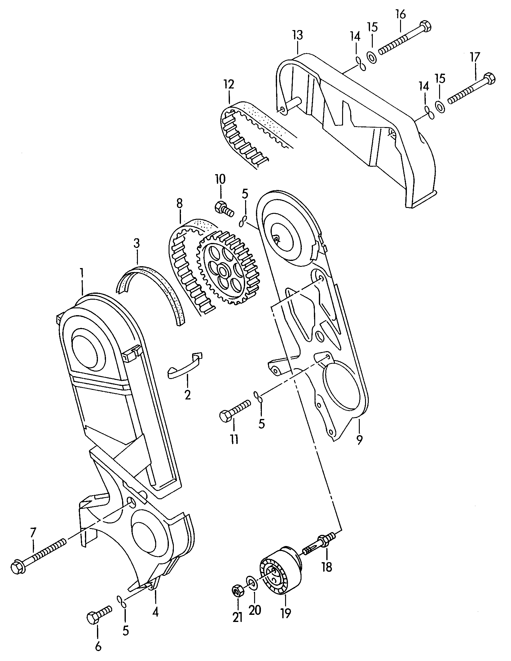 VW 074 109 119 R - Cinghia dentata autozon.pro