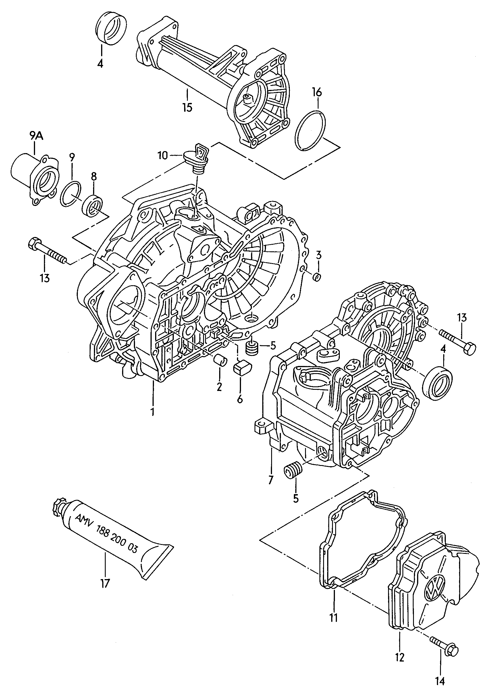 Seat N 010 361 13 - Kit cinghie dentate autozon.pro