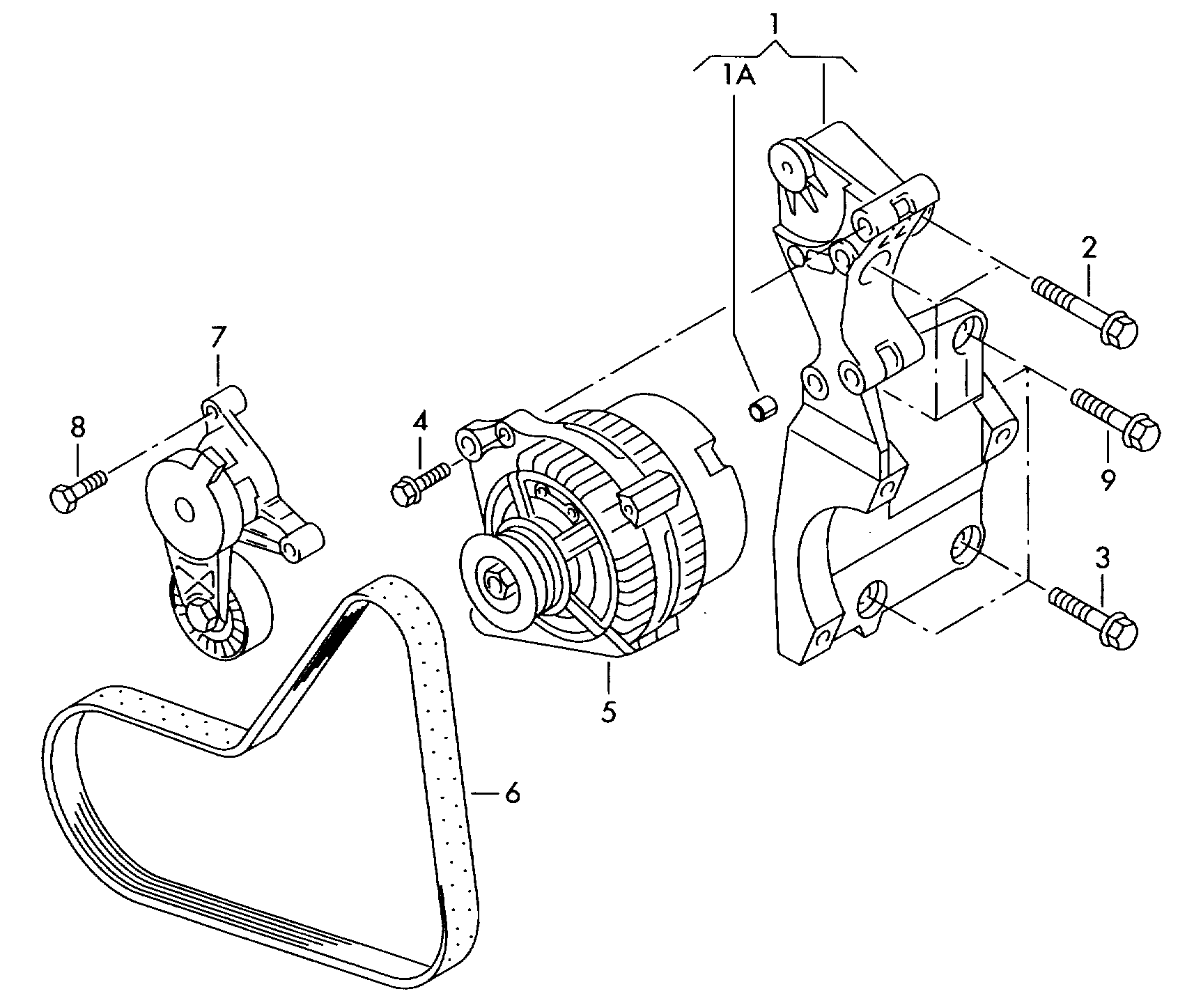 Seat 03L 903 137 - Cinghia Poly-V autozon.pro