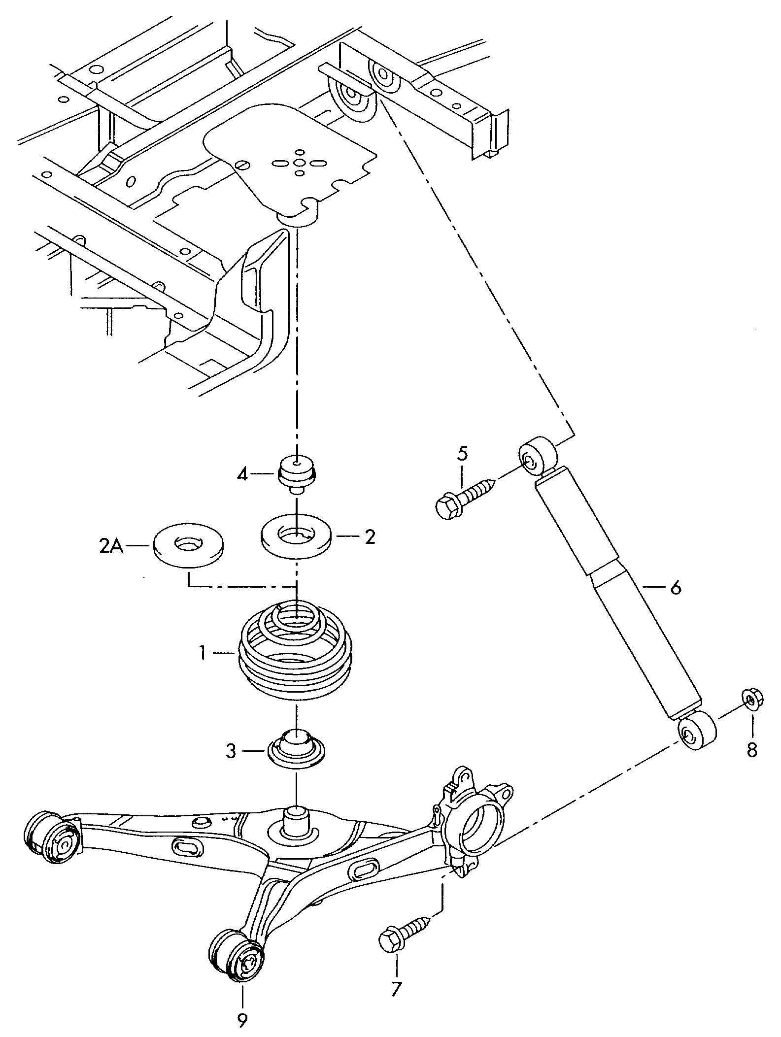 Skoda 7H5513029E - Ammortizzatore autozon.pro