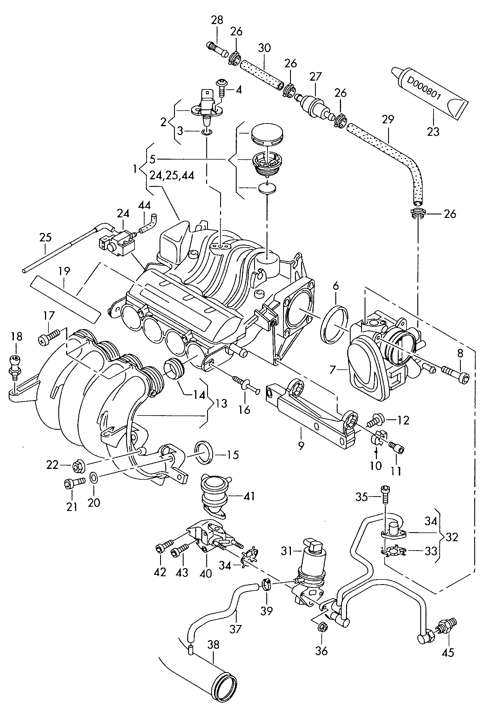 AUDI N 903 487 04 - Vite centraggio, Puleggia-Albero motore autozon.pro