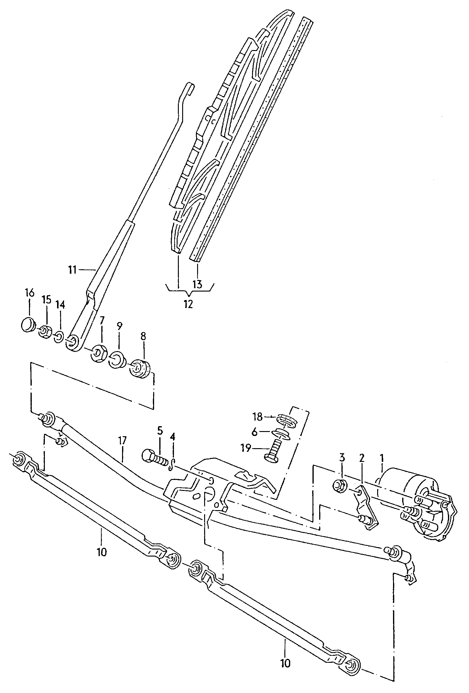 VAG 357955425C - Spazzola tergi autozon.pro