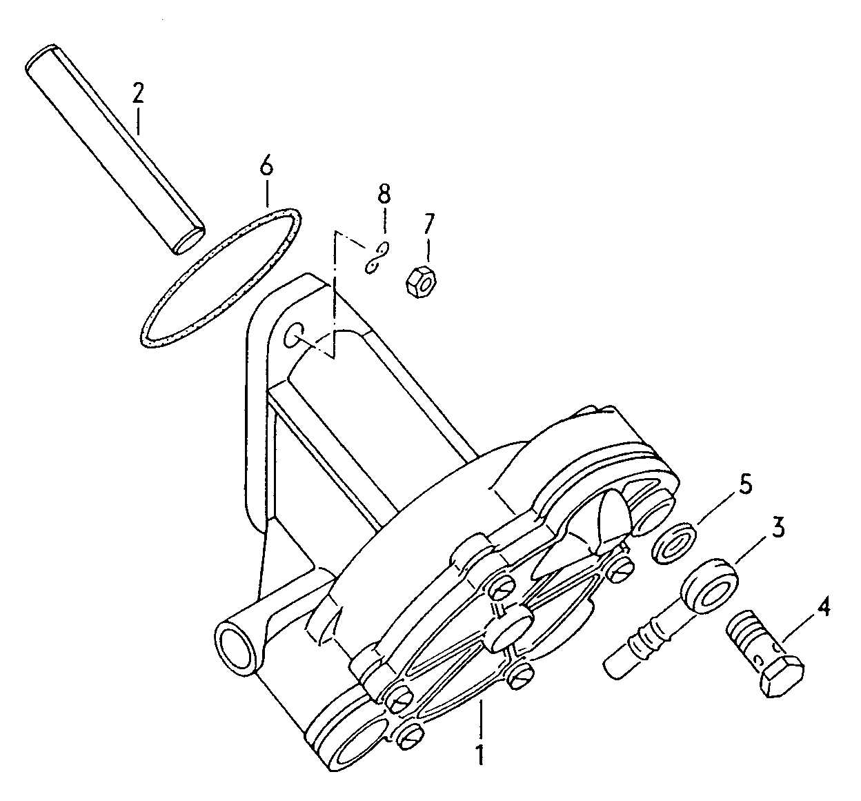 Skoda 076145100 - Pompa depressione, Sistema frenante autozon.pro