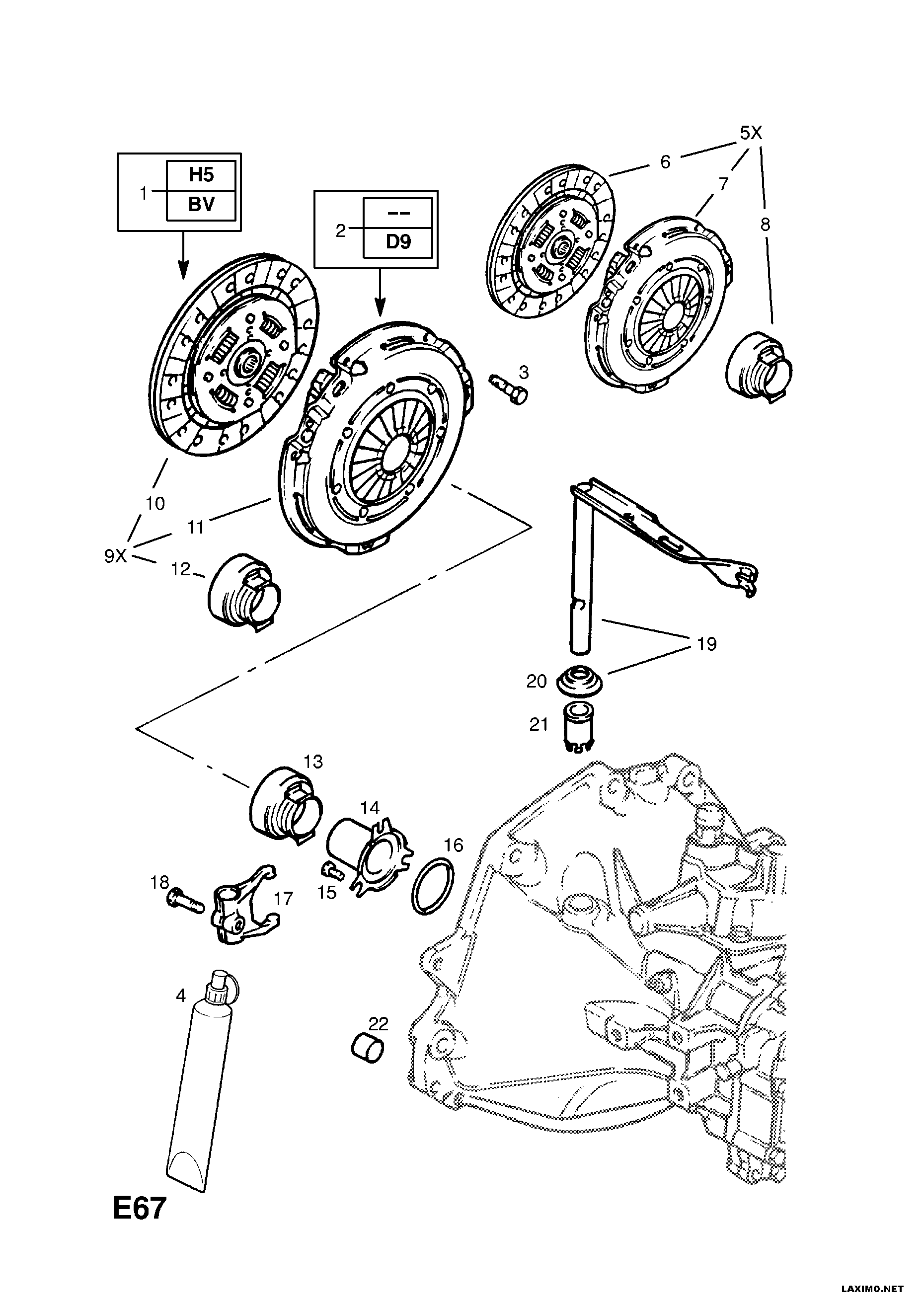 Opel 6 66 130 - Spingidisco frizione autozon.pro